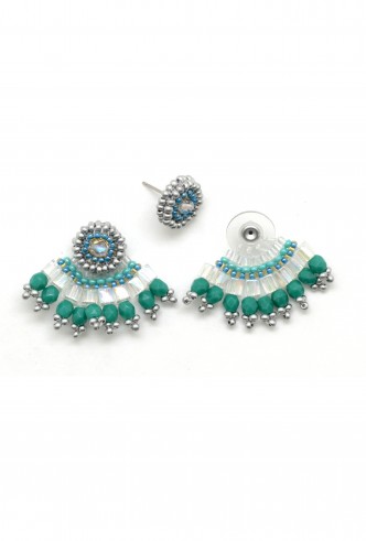 Bead and Crystal Ear Jacket